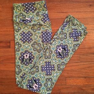 LuLaRoe UNICORN Minnie Mouse Leggings -One Size 🦄